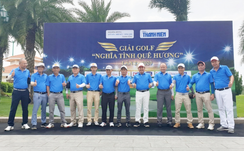 CLB Golf VLC dự giải golf Nghĩa tình Quê hương