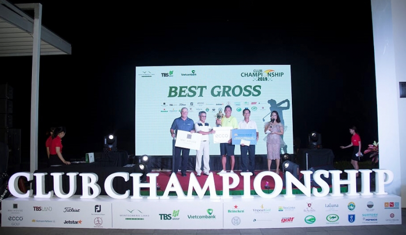 Golfer Kim Chong Su giành cúp Best Gross giải đấu năm 2019