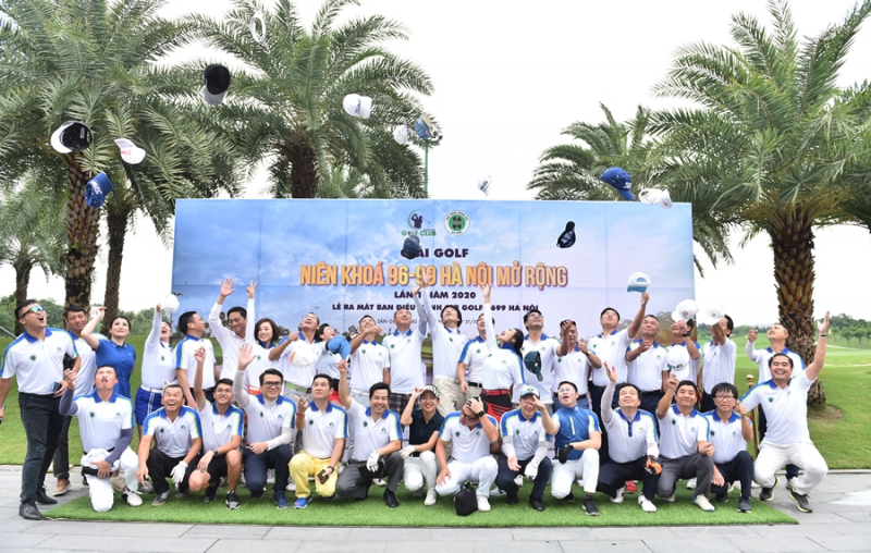 Các thành viên CLB Golf 96-99 Hà Nội