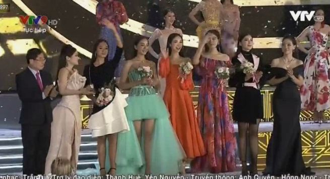 Top 5 người đẹp thời trang cuộc thi Hoa hậu Việt Nam