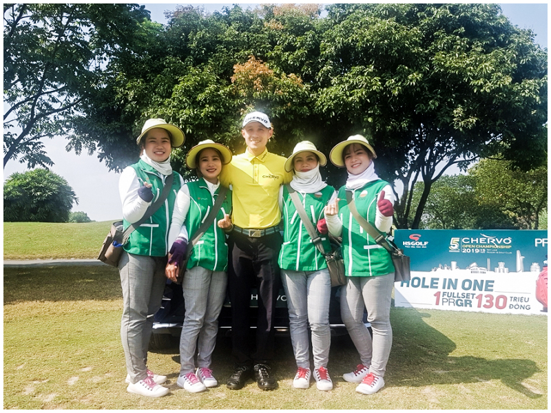 Golfer Nguyễn Hữu Hoàng ghi Hole in One ngay cú phát bóng đầu tiên