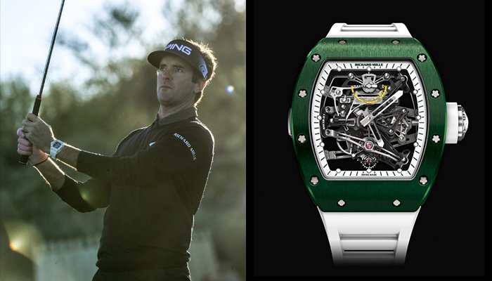Bubba Watson dùng đồng hồ Richard Mille RM 38-01 Tourbillon