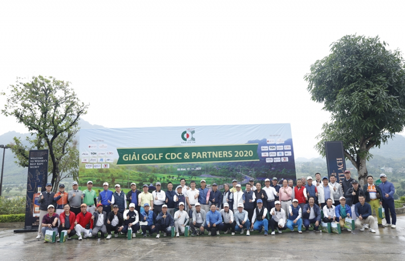 Golfer dự Giải Golf CDC & PARTNERS 2020