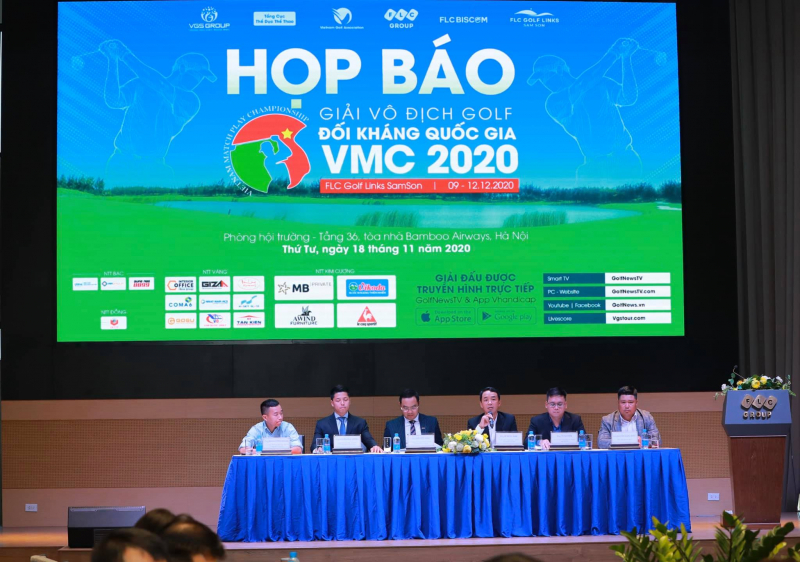 Buổi họp báo công bố giải đấu diễn ra vào ngày 18/11 tại Hà Nội (Ảnh: FLC Biscom)