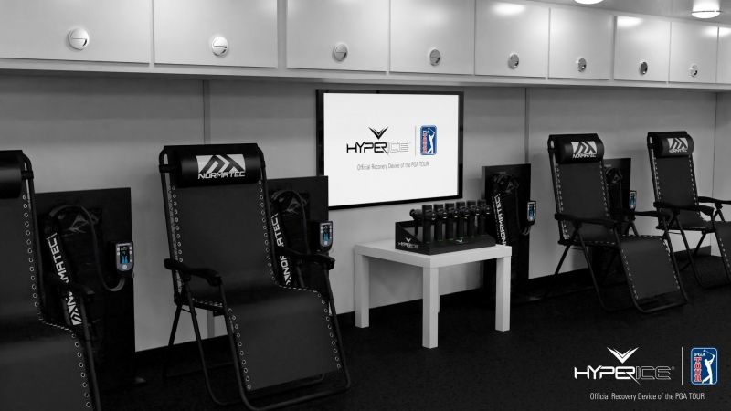 Hyperice sẽ cung cấp trực tiếp các sản phẩm tại thực địa cho cả PGA Tour và đấu trường lão tướng Champions trong suốt mùa giải