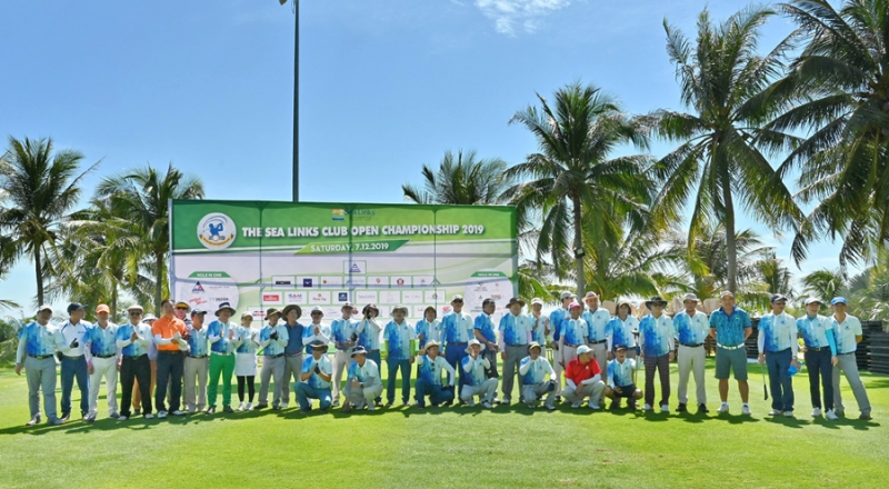 Golfer tham dự giải Sea Links Club Open Championship 2019