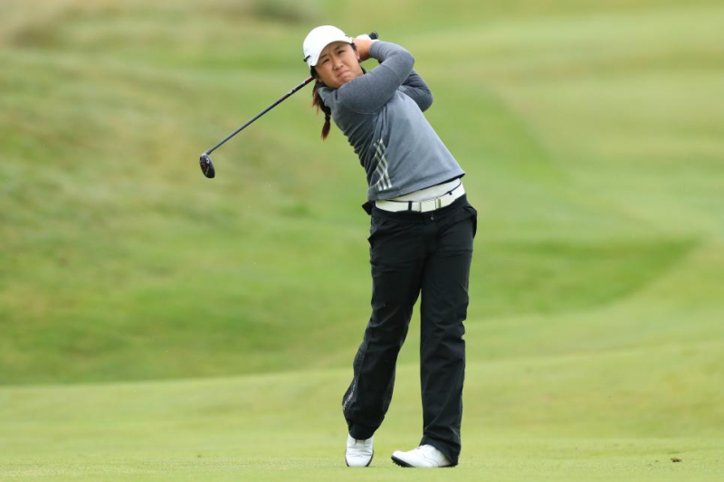 Jing Yan đã mắc một lỗi được coi là sơ đẳng trong thể thao (Ảnh: Golf Digest)
