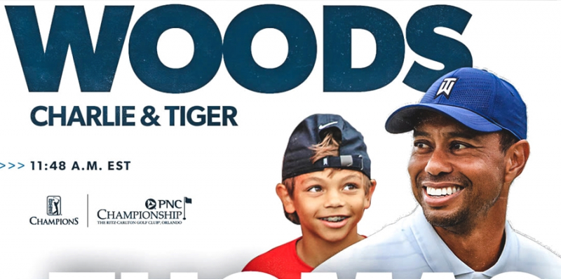 Nhà Tiger Woods sẽ xuất phát lúc 11h48 theo giờ địa phương