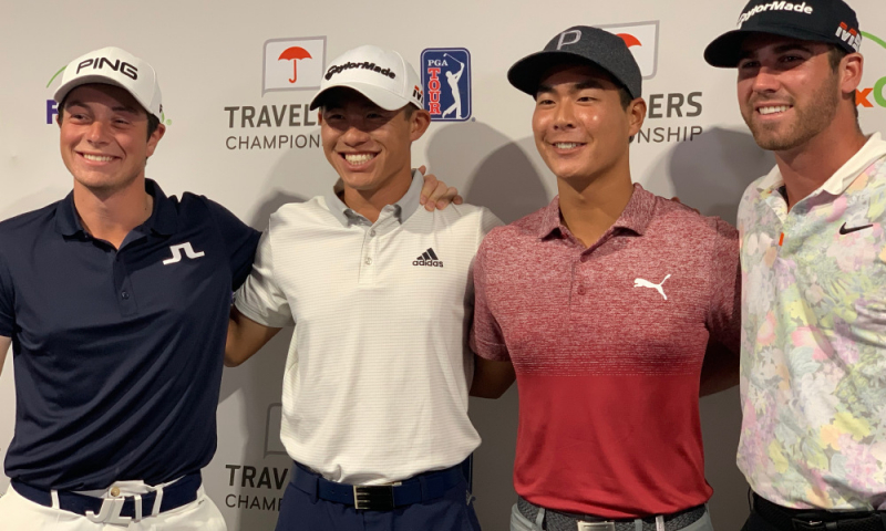 Hovland, Morikawa và Wolff, thế hệ tài năng tiếp theo ở PGA Tour (Ảnh: Golfweek)