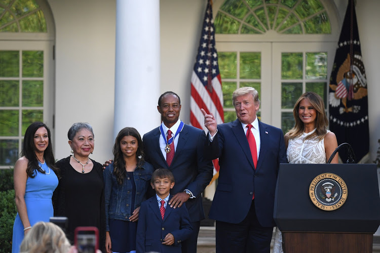 Woods nhận Huân chương Tự do từ Tổng thống Trump hôm 6/5/2019