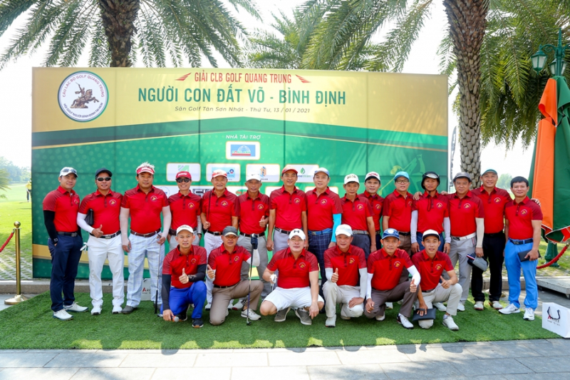 Giải đấu ra mắt CLB Golf Quang Trung ngày 13/1/2021