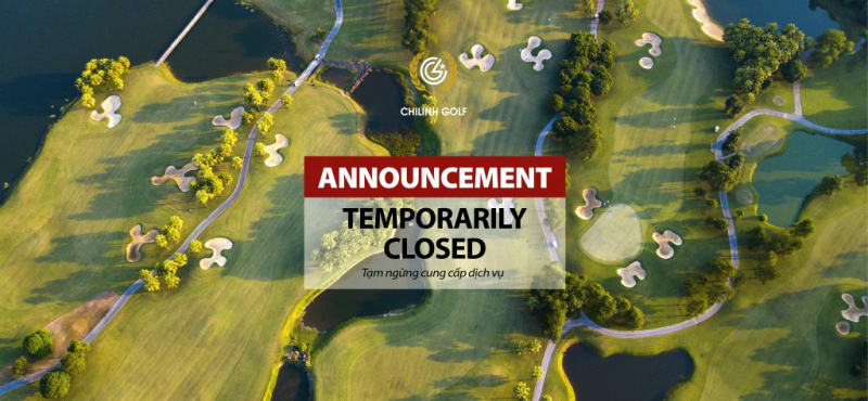 Sân golf Chí Linh đã đóng cửa từ ngày 28/1
