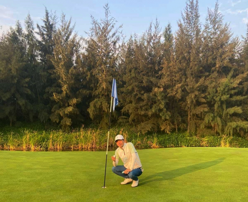 Golfer Lê Xuân Tú ghi HIO ngày mùng 2 Tết tại FLC Golf Links Sam Son
