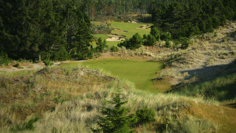 Bandon Trails, một trong những thiết kế của Bill Coore và Ben Crenshaw (Ảnh: Getty Images)