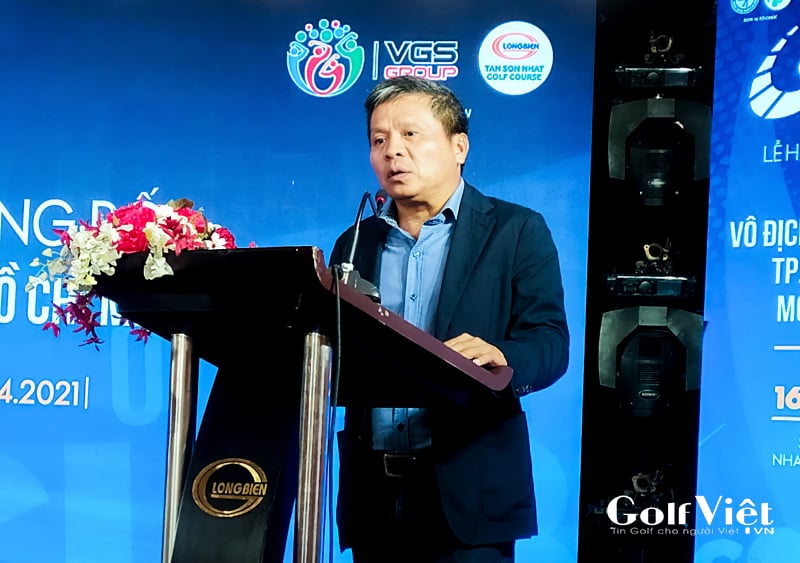 Ông Trần Thanh Tú - Chủ tịch HGA, Trưởng ban tổ chức giải Vô địch các CLB TP.HCM mở rộng 2021
