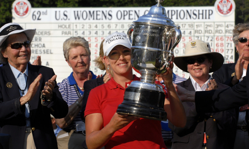 Cristie Kerr thắng U.S. Women’s Open 2007 (Ảnh: Getty Images)