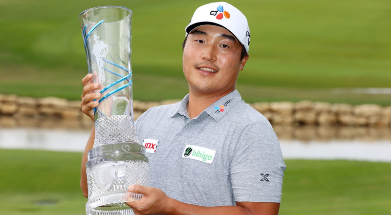 Kyoung-Hoon Lee nâng cúp AT&T Byron Nelson - chiến thắng đầu tiên trên PGA Tour