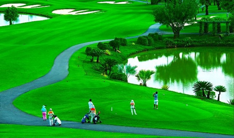 Sân Golf Long Thành (Đồng Nai), một trong những sân golf ông Kiểm sở hữu