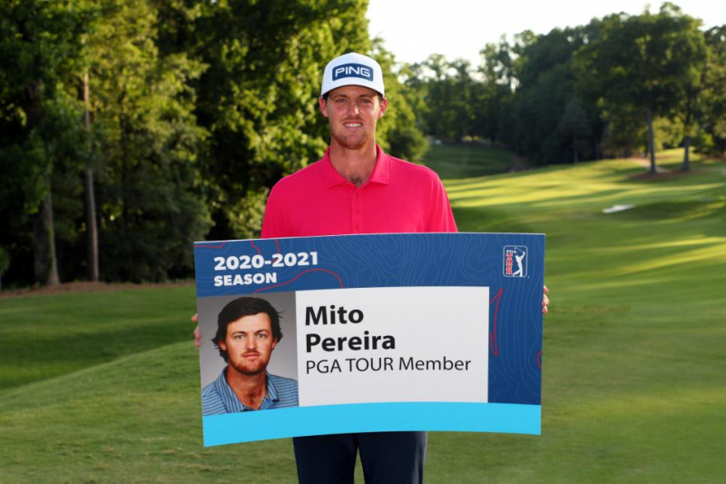 Mito Pereira nhận thẻ thành viên trong phần còn lại của mùa PGA Tour hiện tại và mùa 2021-22