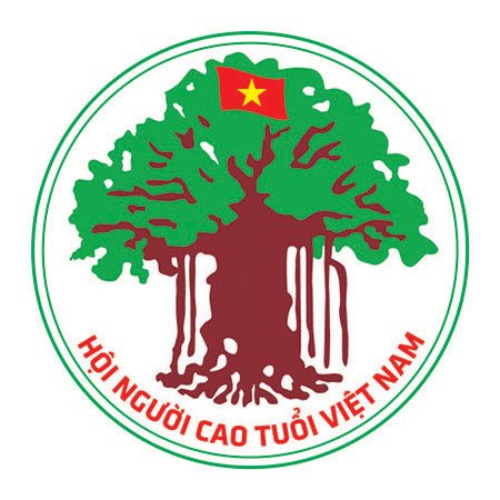 Hình ảnh cây đại thụ tượng trưng cho sự vững chãi, chắc chắn cũng là logo của Hội Người cao tuổi Việt Nam.