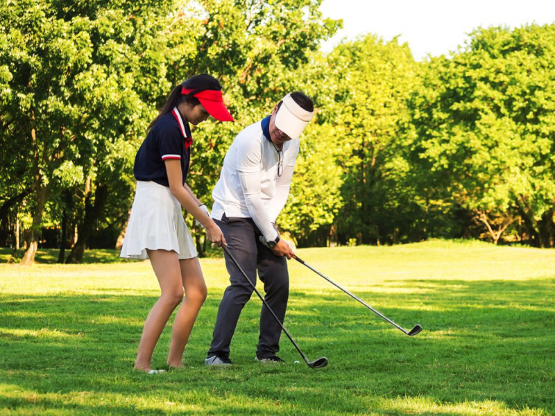 Không chỉ golf mà các môn thể thao khác, việc học và dạy cần thực hiện từng chút, theo từng giai đoạn