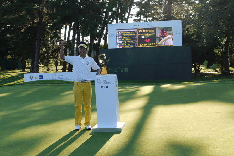 Matsuyama vô địch giải golf Nghiệp dư châu Á-Thái Bình Dương (APAC) 2010 tại sân Kasumigaseki