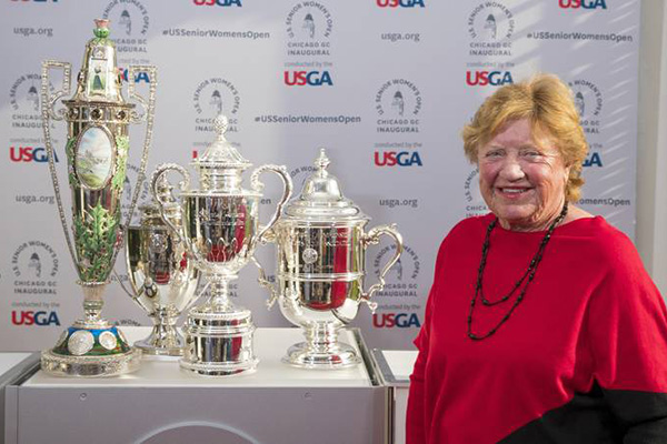 Carner đã tám lần vô địch các giải USGA