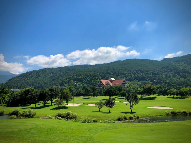 Sân golf Tam Đảo tại thị trấn Hợp Châu, huyện Tam Đảo, tỉnh Vĩnh Phúc (Ảnh: Tam Dao Golf & Resort)