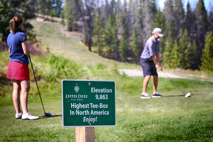Copper Creek là sân golf cao nhất Bắc Mỹ