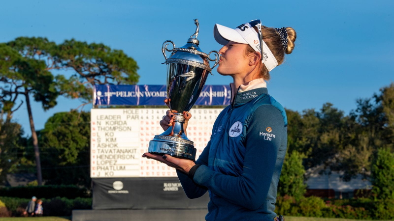 Pelican Women’s Championship là chức vô địch thứ bảy ở LPGA Tour của Nelly Korda