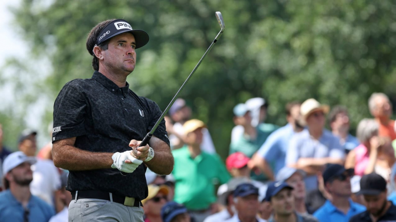 Bubba Watson tại Rocket Mortgage Classic năm 2021. Ảnh: Gregory Shamus / Getty