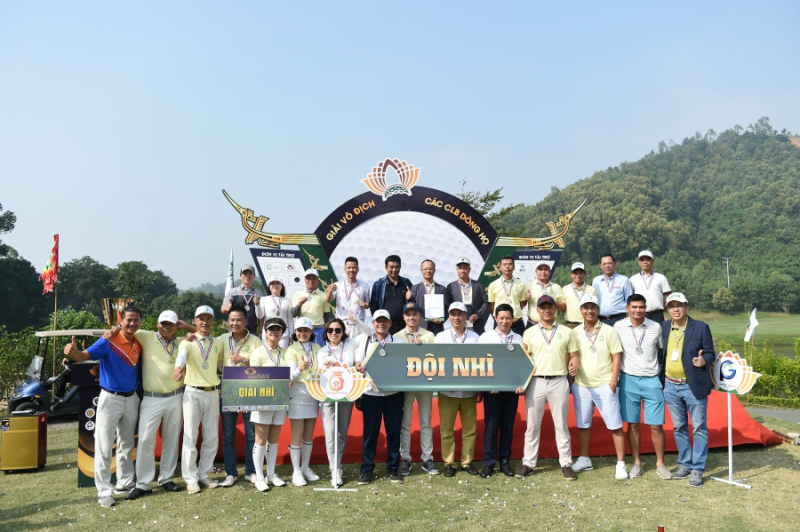 CLB Golf Họ Nguyễn phía Bắc về nhì tại giải