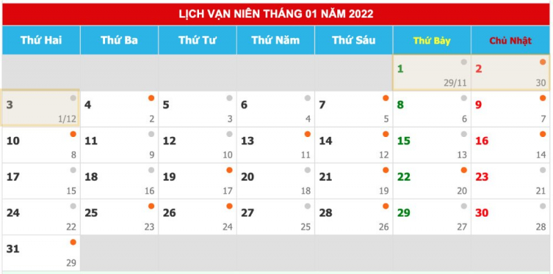 Tết Dương lịch 2022 người lao động sẽ được nghỉ 3 ngày