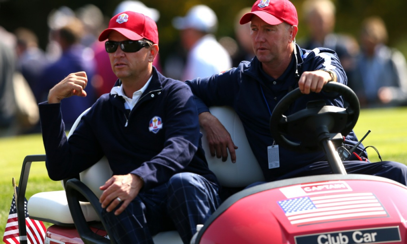 Golfer Davis Love III và Mark Love