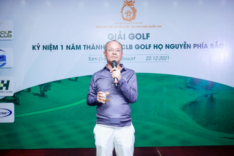 Ông Quốc Anh, Chủ tịch CLB Golf Họ Nguyễn phía Bắc