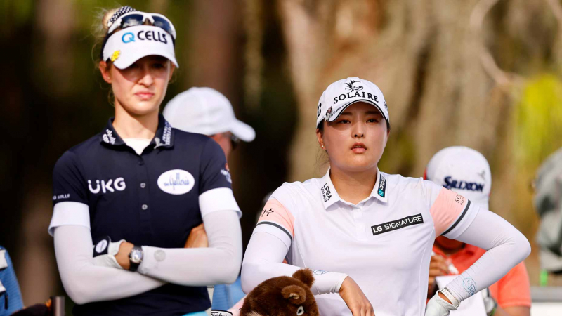 Nelly Korda (bìa trái) và Ko Jin Young là hai cái tên hấp dẫn nhất ở đấu trường golf nữ nhà nghề Mỹ năm 2021, đặc biệt ở nửa cuối năm