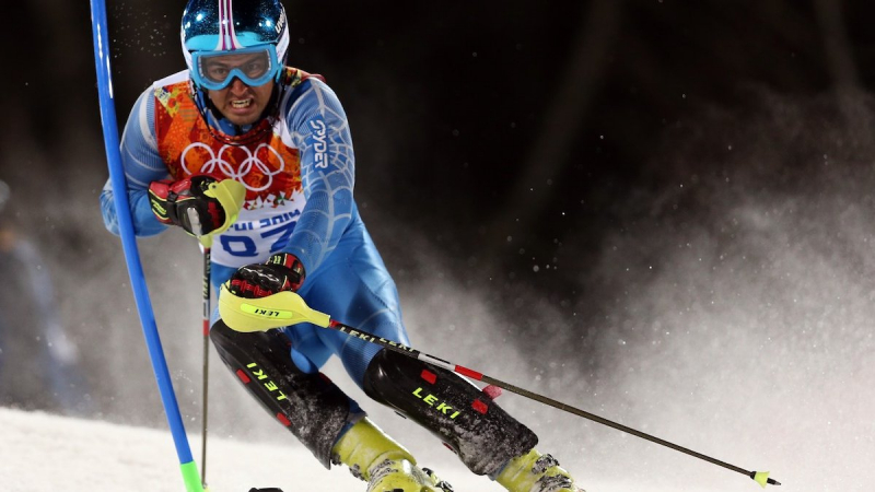 Vận động viên trượt tuyết Iran Hossein Saveh Shemshaki đã có kết quả xét nghiệm dương tính với chất anabolic steroid tại Thế vận hội mùa đông 2022. Hình ảnh: Getty Images