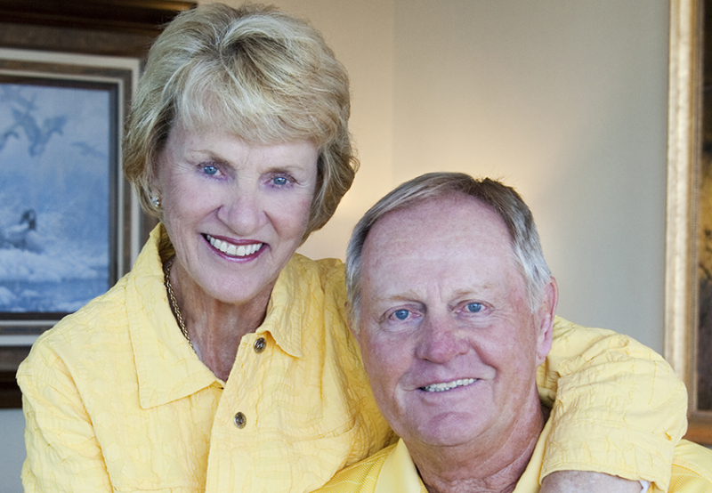 Barbara Nicklaus và chồng là huyền thoại golf Jack Nicklaus