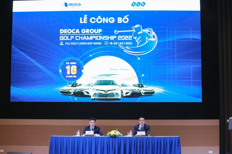 Lễ công bố giải DeoCa Group Golf Championship 2022 tại Hà Nội