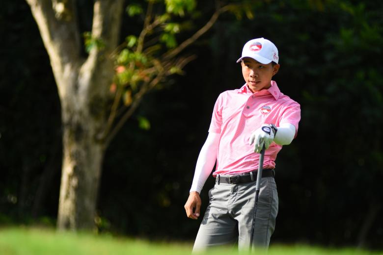 Justin Kuk là một trong những golfer đại diện Singapore dự SEA Games 31 vào tháng 5 tới