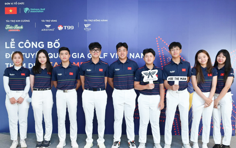 Đội tuyển Golf Việt Nam dự SEA Games 31 với đội hình trẻ nhất lịch sử