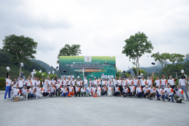 Giải golf CLB Họ Nguyễn phía Bắc mở rộng lần hai có sự tham gia của 210 golfer