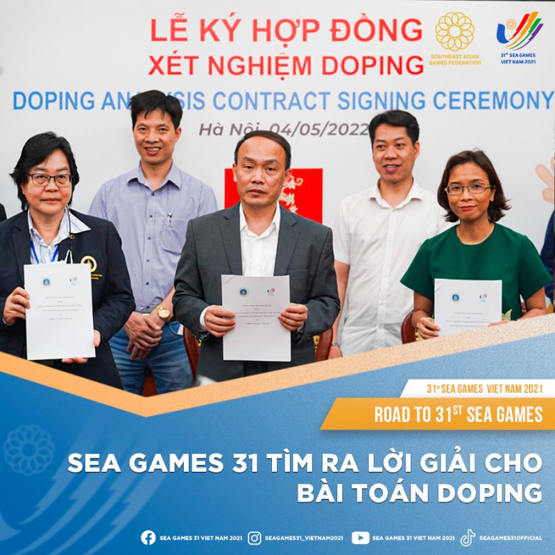BTC SEA Games 31 thiết lập chương trình kiểm tra doping