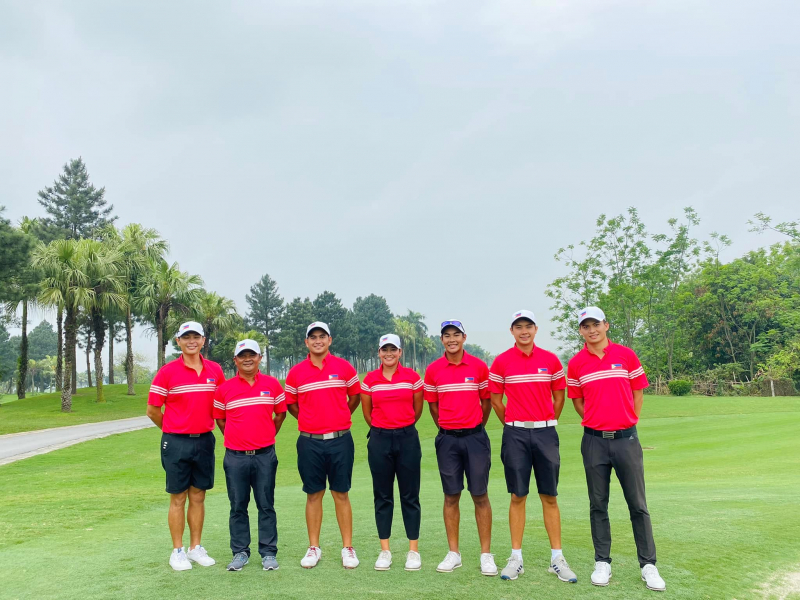 Đội tuyển golf Philippines tại sân Heron Lake