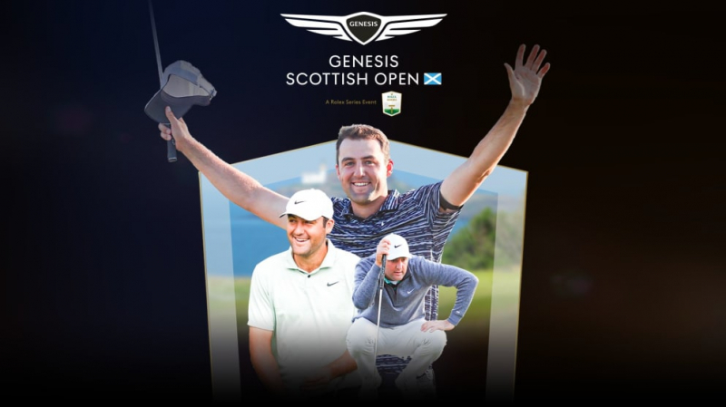 Scottish Open là cuộc đấu golf đầu tiên của Scheffler sau khi đăng quang major của Augusta National
