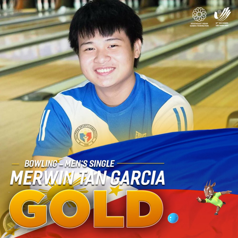 VĐV Merwin Matheiu Tan Garcia của Philippines