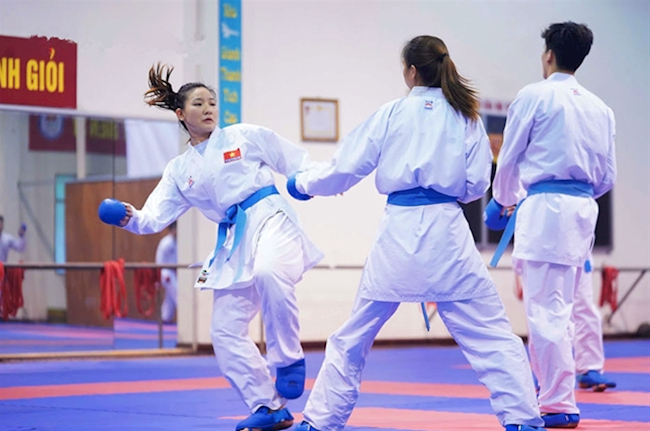 Karate là niềm hy vọng vàng của Việt Nam tại SEA Games 31
