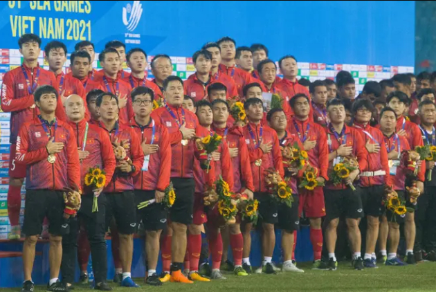 U23 Việt Nam nhận huy chương Vàng tại SEA Games 31