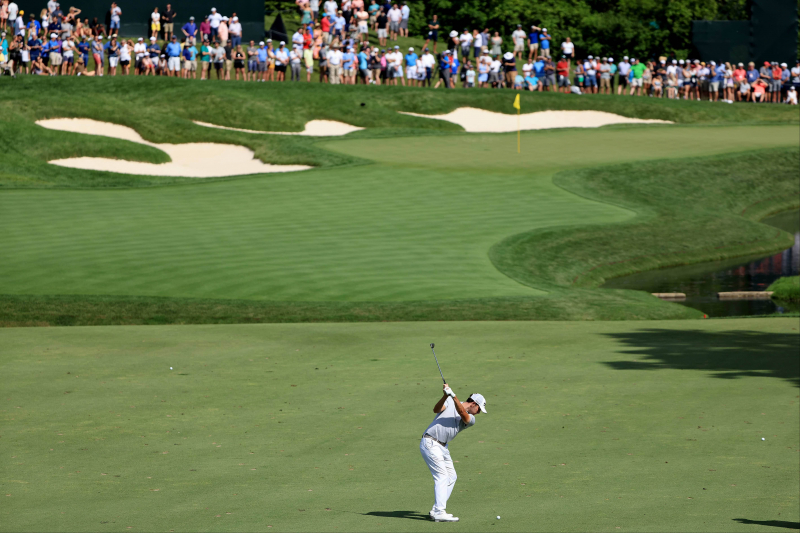 Làng Muirfield đã được Jack Nicklaus liên tục điều chỉnh để phù hợp với golfer PGA Tour. ẢNH: Sam Greenwood / Getty Images.