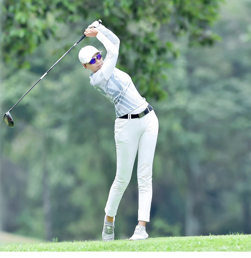 Nữ golfer Nguyễn Thị Gấm